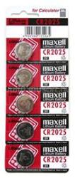 Maxell CR2025x5 csomag (tépheto bliszter) 3V-os lítium gombelem (MAXELL_MAX131265) (MAXELL_MAX131265)