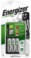 Energizer Akkutöltő Quattro Maxi + 4 db AA ceruza 2000mAh, Energizer (ENERGIZER_64397) (ENERGIZER_64397)