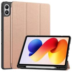 Gigapack tok álló bőr hatású (aktív flip oldalra nyíló trifold asztali tartó) lenovo idea tab rozéarany (GP-179088)