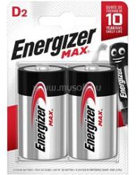 Energizer Elem góliát LR20D Max 2 db/csomag, Energizer (ENERGIZER_64321) (ENERGIZER_64321)