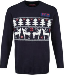 CCM Holiday Ugly Sweather Navy Férfi pulóver XL