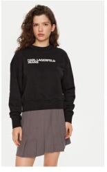 Karl Lagerfeld Jeans Női blúz, Karl Lagerfeld Jeans, 304583278, Biopamut, XS INTL, Fekete (0000304583278_XS)