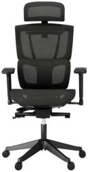 FlexiSpot Prémium ergonomikus irodai szék C7, Hálós, Fekete - adaptív deréktámasz, állítható fejtámla és kartámasz, hosszú távú ülőmunkához (C7B-AIR)