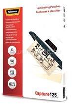 Fellowes Lamináló fólia, A4, 125 mikron, matt, 100 db/doboz, FellowesR (FELLOWES_5328502) (FELLOWES_5328502)