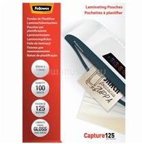 Fellowes Lamináló fólia, 83x113mm, 125 mikron, fényes, 100 db/doboz, FellowesR (FELLOWES_5307101) (FELLOWES_5307101)