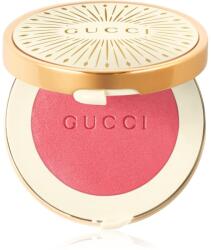 Gucci Gucci Beauty Glow Blush kompakt arcpirosító árnyalat 02 Fresh Coral 5.5 g