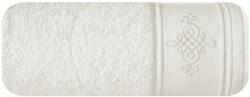 Eurofirany Klas2 hímzett törölköző Krémszín 50x90 cm (1166369)