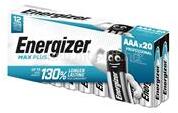 Energizer Elem AAA mikro LR03 Max Plus 20 db/csomag, Energizer (ENERGIZER_64306) (ENERGIZER_64306)