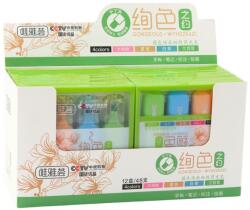 Lean marker készlet, 4 darabos, színek: rózsaszín, narancs, kék, zöld, méretek 12, 5x13x2cm (21899)