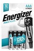 Energizer Elem AAA mikro LR03 Max Plus 4 db/csomag, Energizer (ENERGIZER_64301) (ENERGIZER_64301)