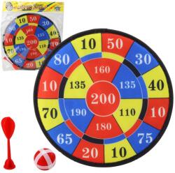 LEAN TOYS Darts játék nyilakkal és golyóval a pontszám megtanulásához (26749)