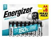 Energizer Elem AA ceruza LR06 Max Plus 8 db/csomag, Energizer (ENERGIZER_64304) (ENERGIZER_64304)
