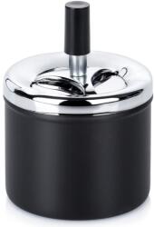 Artemis fém hamutartó, zárt, modern design, fekete, 9, 5x13cm (VD-568134)