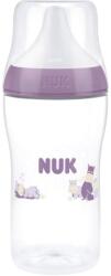 Nuk Шише със силиконов биберон NUK Perfect Match - 260 ml, размер M, Хипо, розово (10216324) - ozone