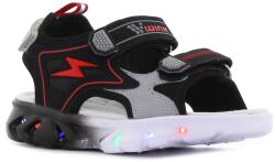 Wink - Zzap villogó fekete gyerek szandál Méret: 30 (SE51045-1GY-30)