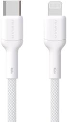 Dudao Kábel töltéshez és adatátvitelhez Dudao L9X, USB-C/Lightning, 30W, 1 m, Fehér