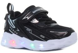 Wink - Dyoda villogó fekete gyerek cipő Méret: 30 (FE41007-2B-30)