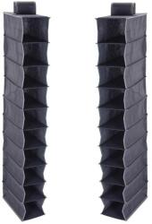 H&S Decoration Függőrendező szekrénybe, H&S dekorációhoz, praktikus használat, segít a rendszerezésben, összecsukható szerkezet, több zseb, ideális kiegészítőkhöz és alsóneműhöz (CP8501240)