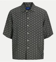 JACK & JONES Jack Jones Férfi Ing, 12271103, Viszkóz/Nejlon, XL INTL, Fekete (0000304777882_XL)