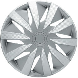 14141 Lazio Carbon Silver 14" Dísztárcsa Garnitúra (4 db) (JACKY14141)