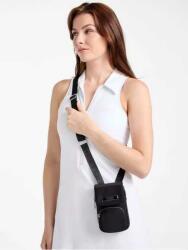 GUESS női nylon crossbody telefon táska, fekete