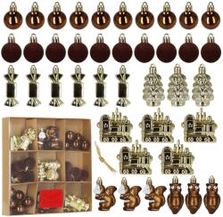 SPRINGOS Ca0965 41 darabos karácsonyi gömbkészlet (CA0965)