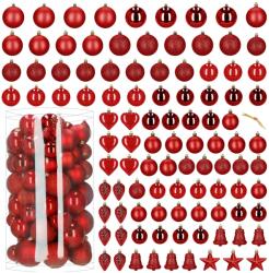 SPRINGOS Ca1532 Karácsonyfa gömbkészlet 100 db (CA1532)