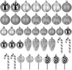 SPRINGOS Ca0979 40 darabos karácsonyi gömbkészlet (CA0979)