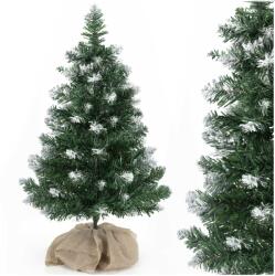 SPRINGOS asztali karácsonyfa havas hatással 60 cm (CA1480)
