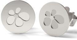 Atcom Jewelry ATCOM - Rózsaszirom Ezüst Fülbevaló - 12 mm