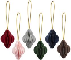 SPRINGOS Ca1498 Karácsonyi papír dekoráció 6 db (CA1498)