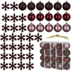 SPRINGOS Ca1522 24 darabos karácsonyi gömbkészlet (CA1522)