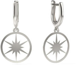  Ezüst Csillag Fülbevaló - 925 Sterling Ezüst