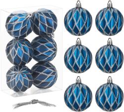 SPRINGOS Ca1403 karácsonyfa gömbök 6 cm 6 db (CA1403)