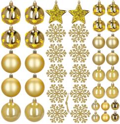 SPRINGOS Ca1524 40 darabos karácsonyi gömbkészlet (CA1524)