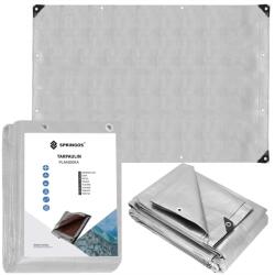 Springos Ga2183 ponyva 6 x 4 m szürke-zöld (GA2183)