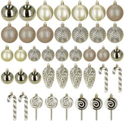 SPRINGOS Ca0980 40 darabos karácsonyi gömbkészlet (CA0980)