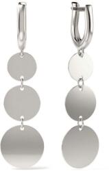 Atcom Jewelry ATCOM Három Körös Ezüst Fülbevaló