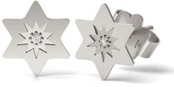 Atcom Jewelry ATCOM Lucky Star Ezüst Fülbevaló - Kristályokkal
