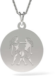  Gemini ezüst medál nyaklánc