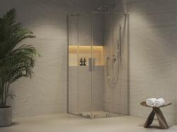 RAVAK Zuhanysarok négyzet 90x90 cm Ravak Roll X14V70C00Z1 (X14V70C00Z1)