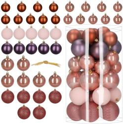 SPRINGOS Ca1527 Karácsonyfa gömbkészlet 40 db (CA1527)