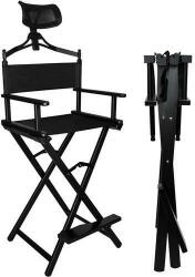  Alumínium sminkszék, rendezői szék fejtámlával