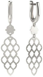  Ezüst Fülbevaló - Áttört Geometriai - 925-ös Ezüst