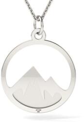 Atcom Jewelry ATCOM Hegyek Medál Ezüst Nyaklánc - 15 mm