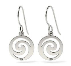 Atcom Jewelry ATCOM Mirage Ezüst Spirál Fülbevaló - 15 mm