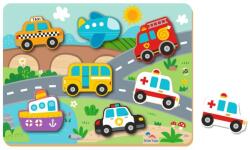 2Kids Toys Вложени пъзели Транспорт (2D33885)