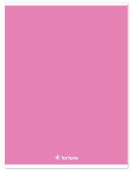 Fortuna Füzet vonalas FORTUNA Monocolor A/4 32 lapos 81-32 rózsaszín (01.02102) - vectraline