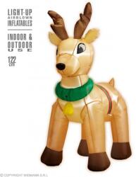 Widmann Felfújható Rénszarvas, 122 cm