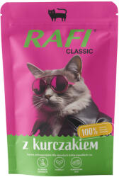 RAFI 10x100g Rafi Cat Classic csirke nedves macskatáp